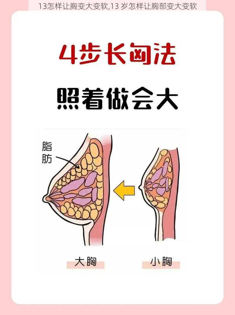 13怎样让胸变大变软,13 岁怎样让胸部变大变软