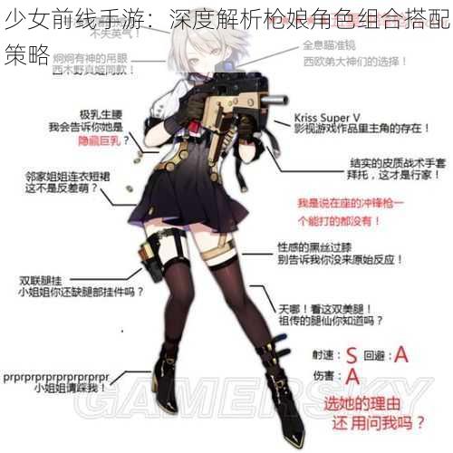 少女前线手游：深度解析枪娘角色组合搭配策略