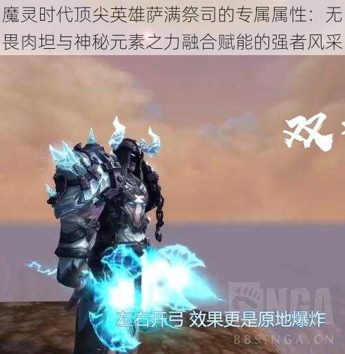 魔灵时代顶尖英雄萨满祭司的专属属性：无畏肉坦与神秘元素之力融合赋能的强者风采