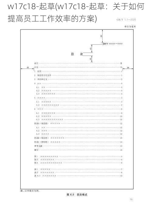 w17c18-起草(w17c18-起草：关于如何提高员工工作效率的方案)