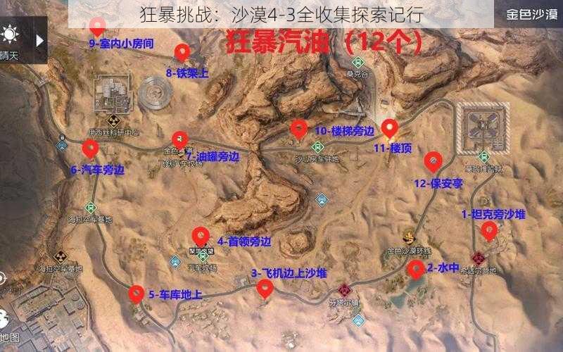 狂暴挑战：沙漠4-3全收集探索记行