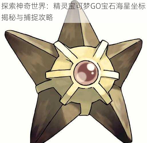 探索神奇世界：精灵宝可梦GO宝石海星坐标揭秘与捕捉攻略