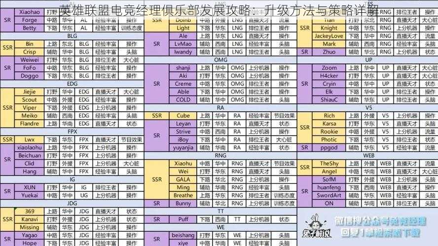 英雄联盟电竞经理俱乐部发展攻略：升级方法与策略详解